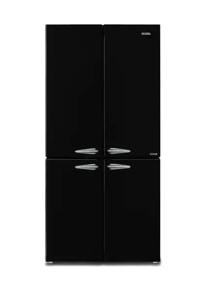 Vestel Retro FD56011 E Enerji Sınıfı 487 lt No-Frost Buzdolabı ile Modern Mutfaklar İçin İdeal Çözüm