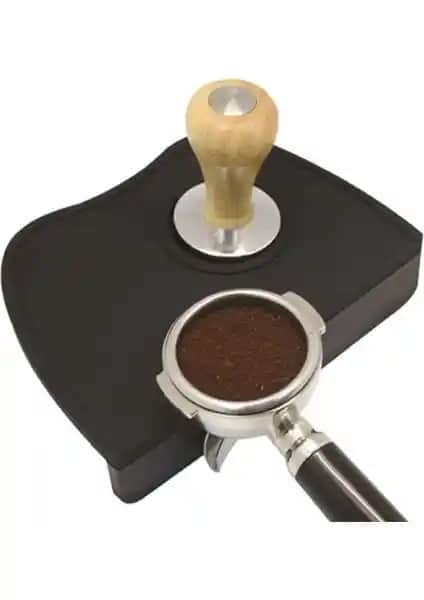 Vestron Espresso Barista Tamper ve Tamping Mat Seti, Dayanıklı ve Kaymaz Tasarımıyla Kahve Deneyiminizi Geliştirir