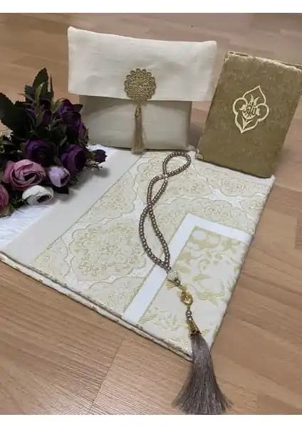 Ayhanhome 4’lü Şantuk Çantalı Yasin Tesbih Seccade Seti ile Gelin Bohçası Karşılaştırması