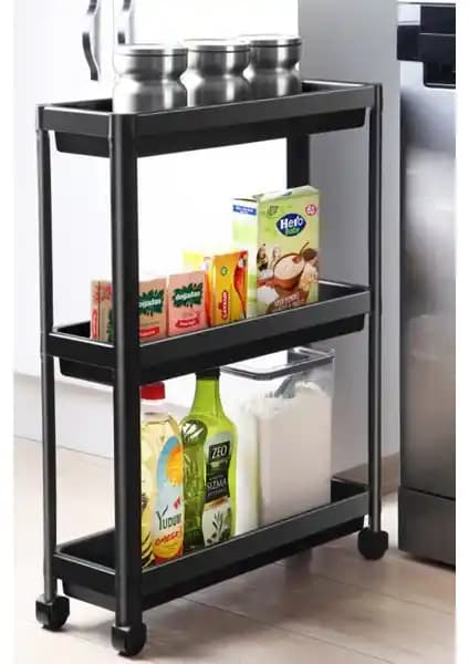 Frapan Home ve Omaş Ahir Ticaret Tekerlekli 3 Katlı Raf Üniteleri Karşılaştırması