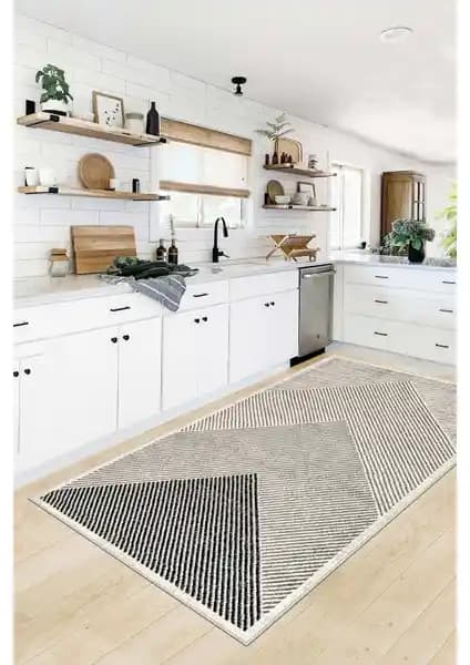 West Home Dijital Baskılı Yıkanabilir Kaymaz Taban Bej Halı ve Yolluk Karşılaştırması