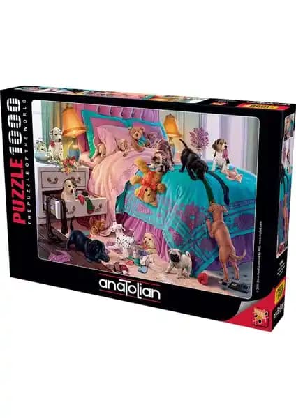 Anatolian 1000 Parçalık Puzzle - Haylaz Köpekler ile Zihinsel Gelişim ve Eğlence