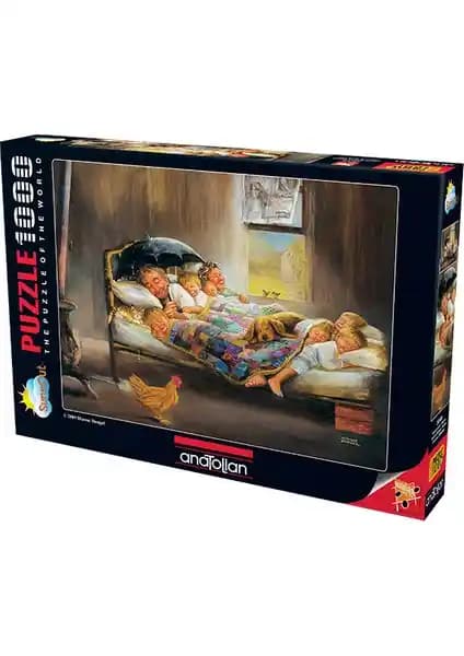 Anatolian 1000 Parçalık Puzzle Mutluluğun Resmi Zihinsel Gelişimi ve Estetik Katkı Sağlar