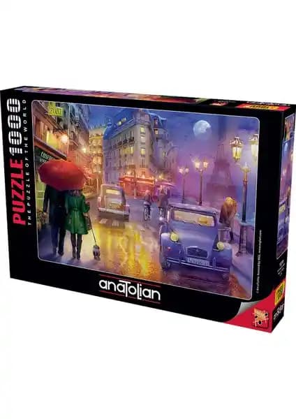 Anatolian 1000 Parçalık Puzzle Paris'te Bir Gece 1070 Yüksek Kaliteli ve Eğlenceli Bir Hobi Seçeneği