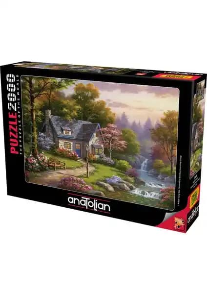 Anatolian 2000 Parçalık Puzzle Şelaleli Konak Detayları ve Değerlendirmesi
