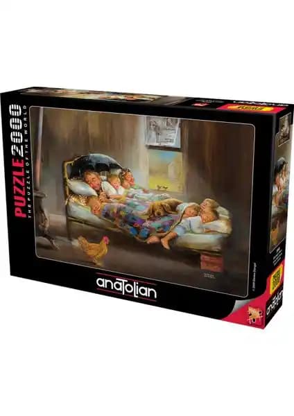 Anatolian 2000 Parçalık Puzzle: Yüksek Kaliteli Sanat ve Zeka Geliştirici Aktivite