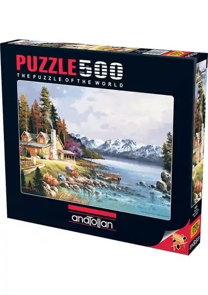 Anatolian 500 Parçalık Dağ Evi Puzzle: Zihinsel Gelişim ve Aile Bağlarını Güçlendiren Eğlenceli Aktivite