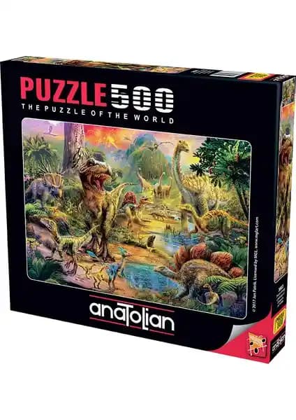 Anatolian Dinozor Krallığı 500 Parçalık Puzzle Detaylı İnceleme ve Özellikler