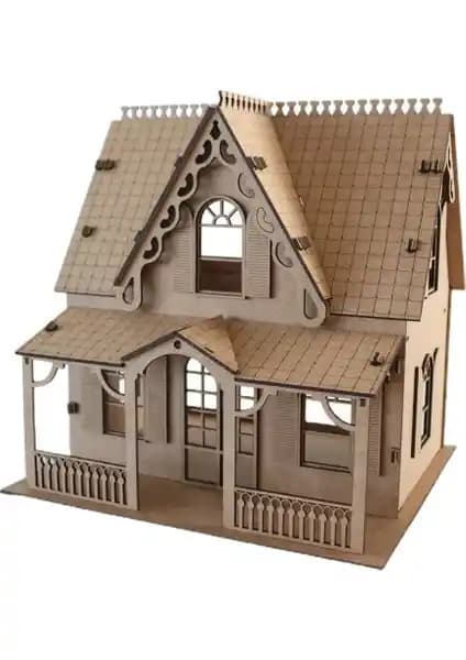 Anne Shirley Ev 3D Ahşap Puzzle - Eğitici ve Yaratıcı Dekorasyon Ürünü