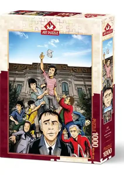 Art Puzzle 1000 Parça Puzzle Efsane Sınıf ile Zihinsel Gelişim ve Dekoratif Sanat