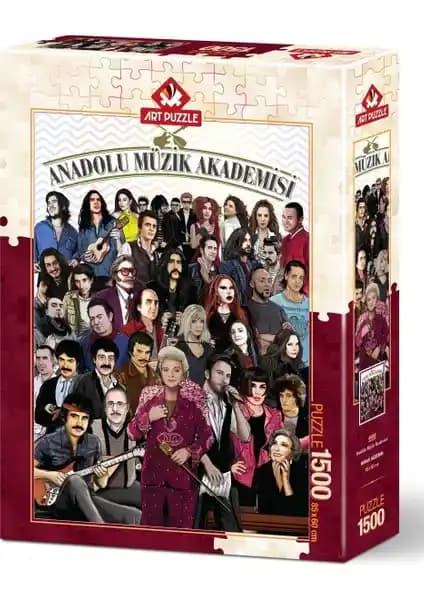 Art Puzzle Anadolu Müzik Akademisi 1500 Parça Puzzle: Zeka ve Sabır Gerektiren Sanat Temalı Ürün