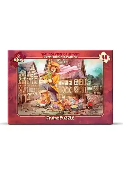 Art Puzzle Art Çocuk Puzzle 48 Parça Güvenli ve Eğlenceli Öğrenme Oyuncağı