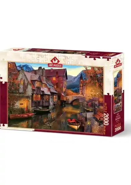 Art Puzzle Kanal Boyu Evleri 2000 Parça Puzzle İnceleme ve Değerlendirme