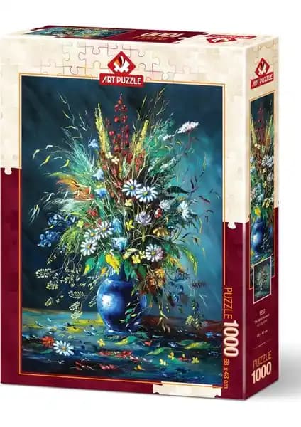 Art Puzzle Kır Çiçekleri 1000 Parça Puzzle Türkiye Üretimi Detaylı ve Kaliteli Tasarım