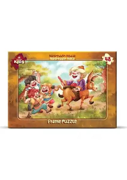 Art Puzzle Nasreddin Hoca Çocuk Puzzle ile Eğlence ve Öğrenmeyi Birleştiren Tasarım
