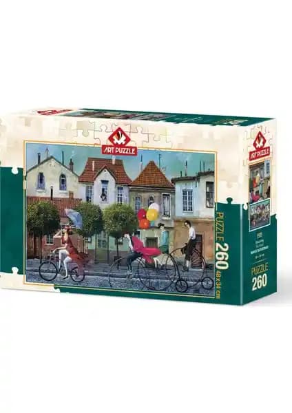 Art Puzzle Tek Pedal 260 Parça Çocuk Puzzle: Eğitici ve Dayanıklı Zeka Oyunu