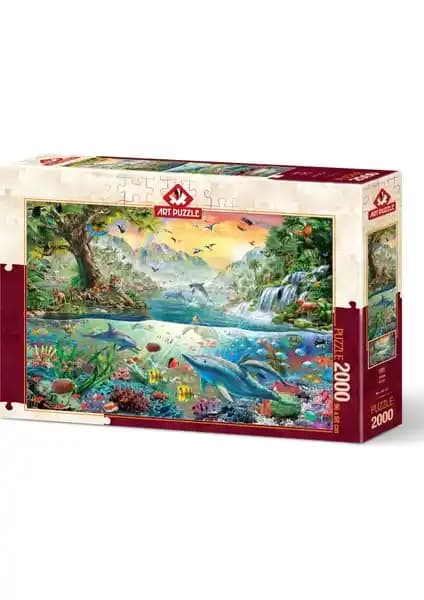 Art Puzzle Ütopya 2000 Parça Puzzle Türkiye Üretimi Yüksek Kalite ve Dayanıklılık