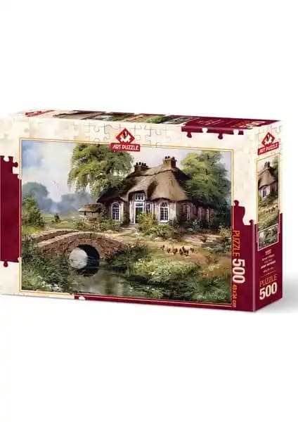 Art Puzzle Yeşil Köy 500 Parça Puzzle - Kaliteli ve Detaylı Zihin Geliştirme Oyunu