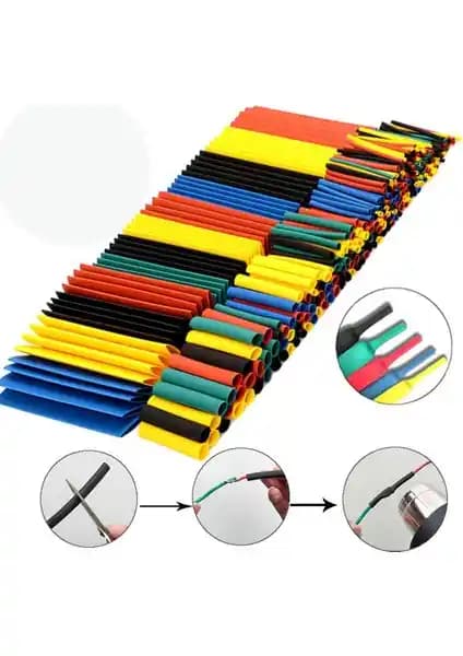 Beeneo 328 Parçalık Isı Shrink Boru Seti Elektrik ve Elektronik Yalıtım Uygulamaları İçin