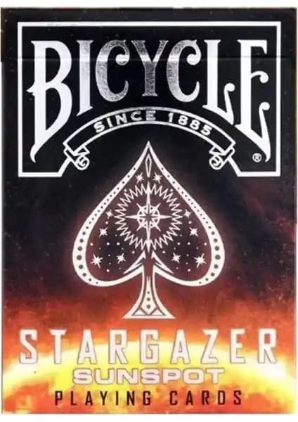 Bicycle Stargazer Sunspot Oyun Kartları Güneş Sistemi Temasıyla Koleksiyon ve Oyun Keyfi