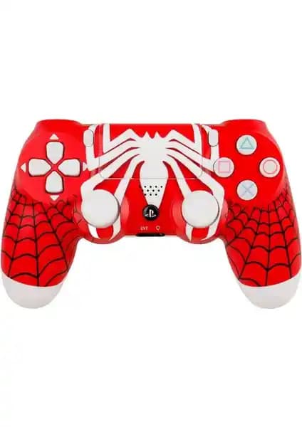 Byoztek Dualshock 4 V2 Spider-Man Kontrolcü ile Gelişmiş ve Estetik Oyun Deneyimi