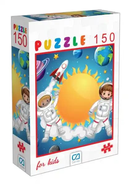 Ca Games Uzay Temalı 150 Parça Puzzle Çocukların Gelişimine Katkı Sağlar
