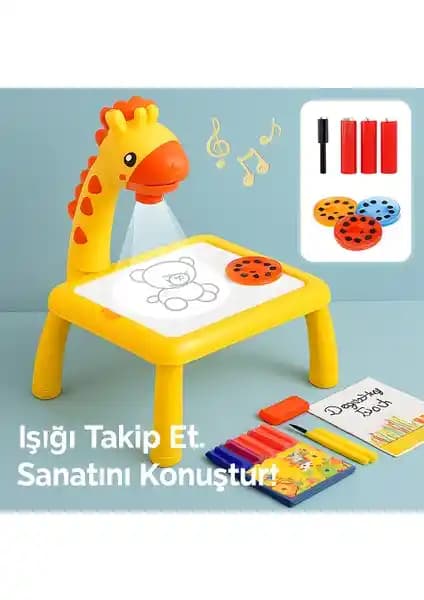 Çocuklar İçin Akıllı Boyama Masası: Yaratıcılığı ve Eğitimi Bir Arada Sunar