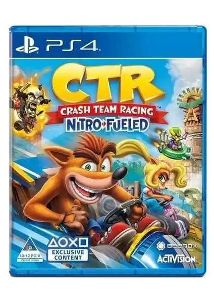 Crash Team Racing Nitro-Fueled PS4: Güncel Grafikler ve Çok Oyunculu Rekabetli Yarış Deneyimi