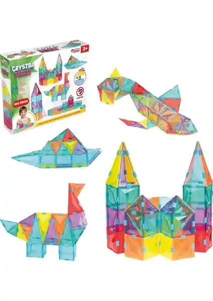 Dede Kristal Puzzle 300 Parça Çocuklar İçin Eğitici ve Güvenilir Oyun Seti