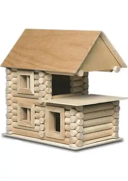 Dedemin Evi Doğal Ahşap Oyuncak: Eğitici ve Güvenli Çocuk Oyunu Ürünleri