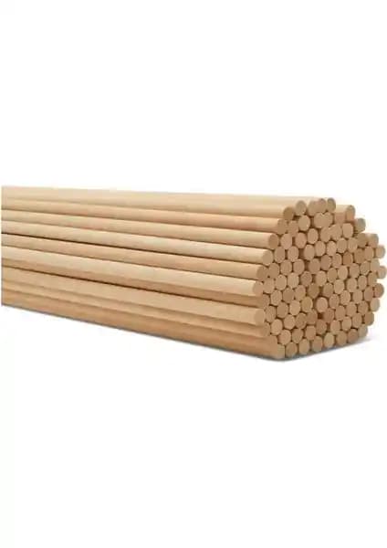 Değerli Hobi Yuvarlak Bambu Ahşap Çubuklar: Çok Amaçlı ve Doğal El Sanatları Malzemesi