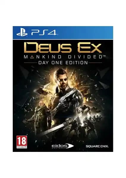 Deus Ex Mankind Divided Day One Edition PS4: Yüksek Kaliteli Aksiyon ve Macera Oyunu