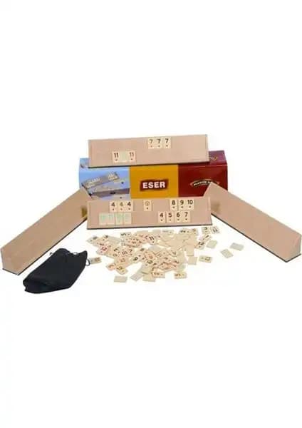 Eser Büyük Boy Plastik Okey Takımı: Aile ve Arkadaşlarla Keyifli Oyun Deneyimi