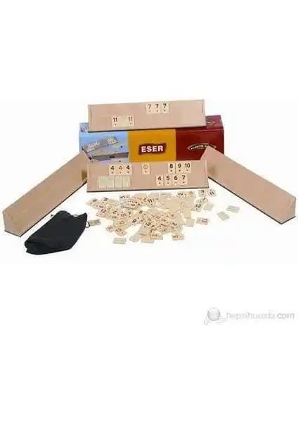 Eser Plastik Okey Büyük Boy: Dayanıklı ve Kullanışlı Oyun Seti