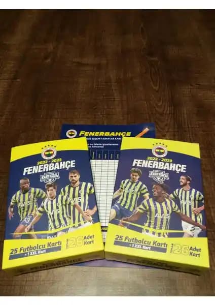 Fenerbahçe 2022-2023 Sezonu Lisanslı Futbol Kartları Koleksiyon Parçası