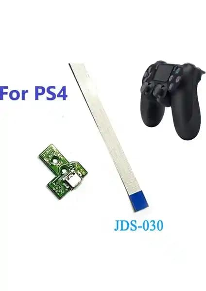 Feza JDS-040 PS4 Şarj Soketi ve 12 Pinli Kablo Yedek Parça Ürünü