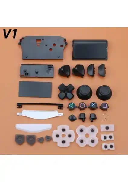 Feza PS4 Dualshock 4 V1 Orijinal Yedek Tuş Takımı - Uyumlu ve Dayanıklı Oyun Aksesuarı