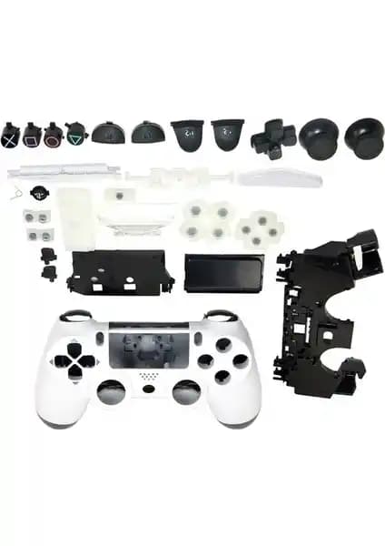 Feza V1 Beyaz PS4 Kol Kasa Takımı Yedek Parça ve Bakım İçin Uygun Seçenek