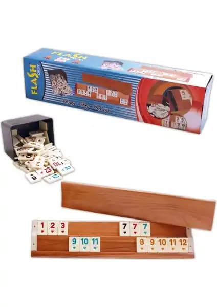 Flash Ahşap Okey Takımı: Dayanıklı ve Estetik Tasarımıyla Eğlenceyi Artıran Masa Oyunu Seti