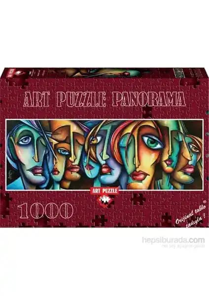 Hüznü Paylaşanlar Panorama Puzzle 1000 Parça Sanat ve Zeka Geliştirici Aktivite