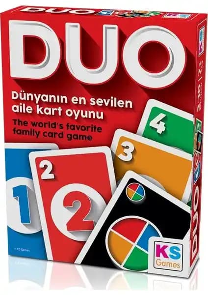 KS Duo Kart Oyunu Türkiye Üretimi Stratejik ve Eğlenceli Aile Kart Oyunu