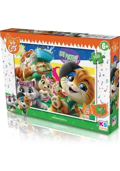 KS Games 44 Cats Puzzle Çocuklar İçin Eğitici ve Eğlenceli Zihinsel Aktivite