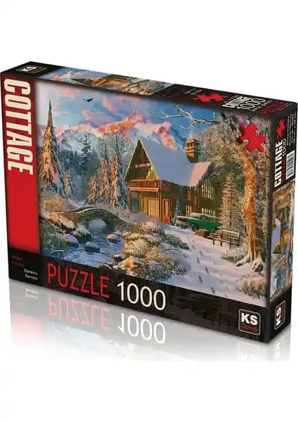 KS Games Kış Tatili 1000 Parça Puzzle ile Eğlenceli ve Zihni Uyarıcı Aktivite