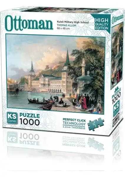 Kuleli Askeri Lisesi Temalı 1000 Parça Puzzle Yüksek Kalite ve Çevre Duyarlılığıyla
