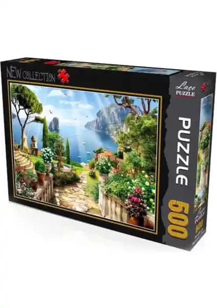 Laço Manzara 500 Parça Puzzle: Zihinsel Gelişim ve Dekorasyon İçin Uygun