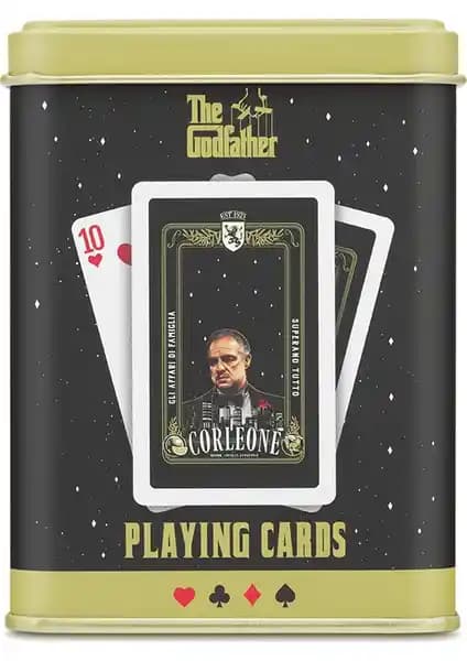 Mabbels The Godfather Iskambil Kartı Metal Kutulu Koleksiyon ve Oyun Seti