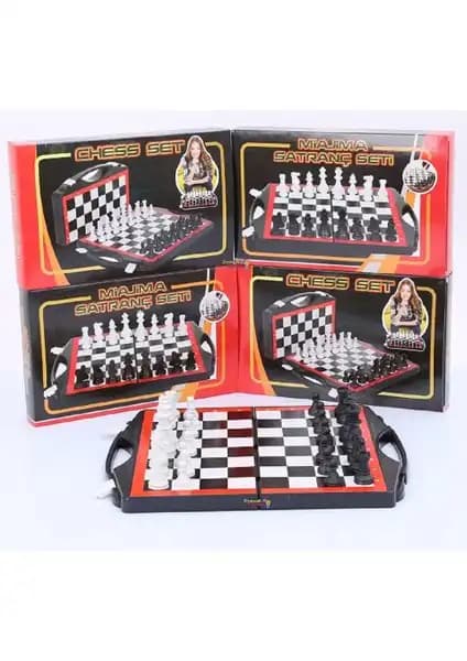 Miajima Çantalı Büyük Boy Satranç Takımı Kaliteli ve Pratik Tasarımıyla Öne Çıkıyor