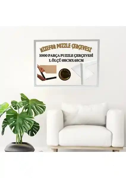 Mixefor Puzzle Çerçevesi 1000 Parça Puzzle’lar İçin Dayanıklı ve Estetik Çözüm
