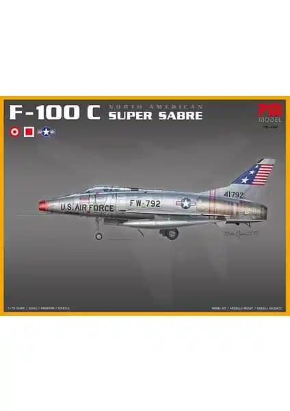 North American F-100 C Super Sabre Plastik Maket: Detaylı Model İncelemesi ve Koleksiyon Değeri