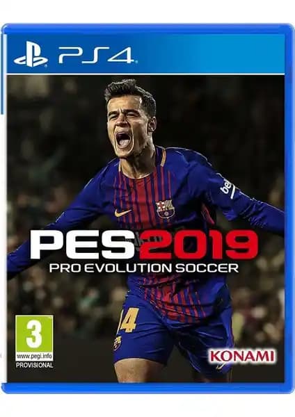 PES 2019 PS4 Türkçe Menü ile Gerçekçi Futbol Deneyimi Sunan Popüler Oyun